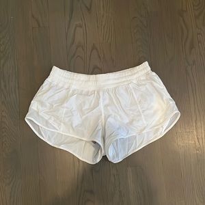 Lulu lemon white shorts